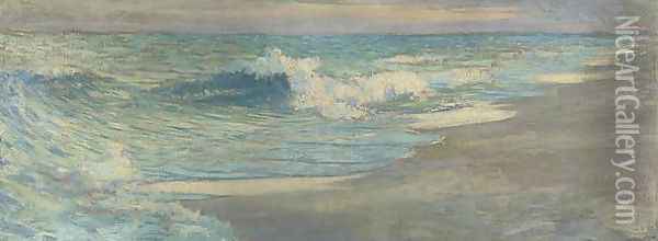 The Sea at East Hampton, 1902 Oil Painting - William de Leftwich Dodge