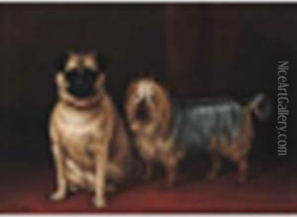 Friends Oil Painting - Frederick, Fred French