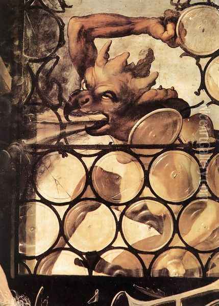 St Anthony (detail 2) c. 1515 Oil Painting - Matthias Grunewald (Mathis Gothardt)