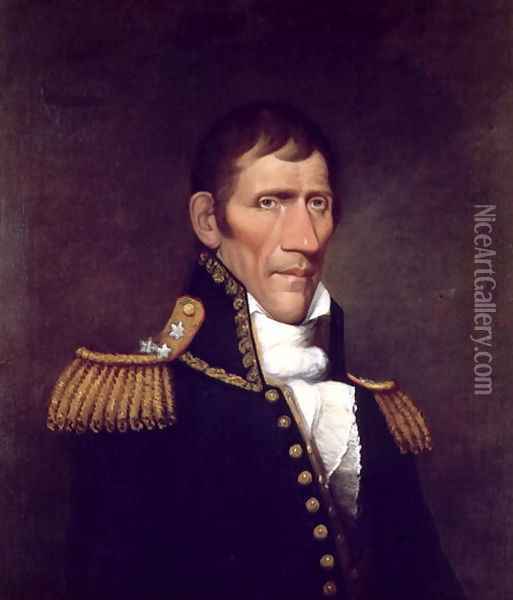 Portrait of Andrew Jackson Oil Painting - Nathan Wheeler