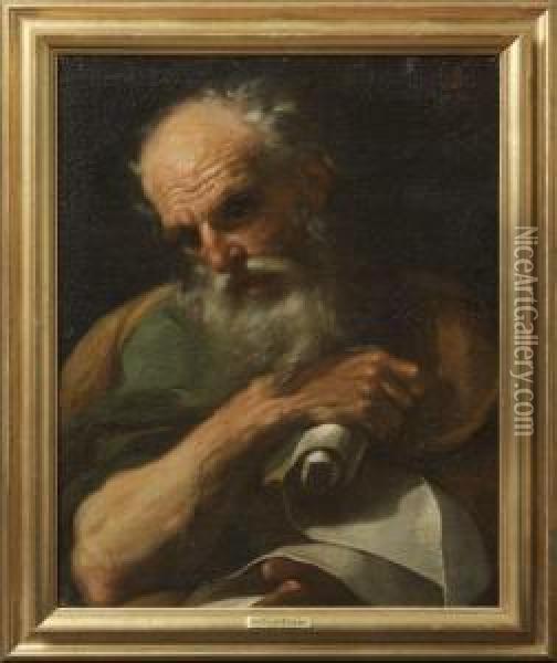 Saint Paul Oil Painting - Flaminio Torri