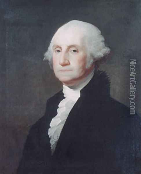 George Washington VIII Oil Painting - Gilbert Stuart