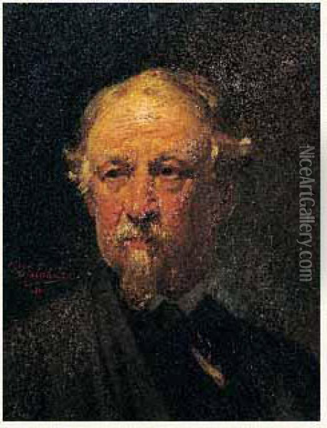 Portrait De Napoleon Iii Oil Painting - Franz Xavier Winterhalter