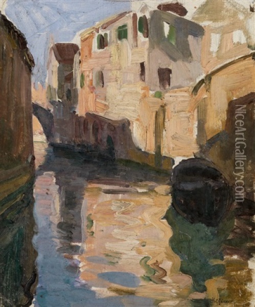 Venice Oil Painting - Henry Ossawa Tanner