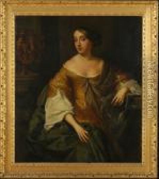 Portrait Of A Lady Oil Painting - Sir Peter Lely