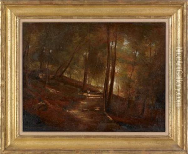 Landscape Oil Painting - George Thompson Hobbs