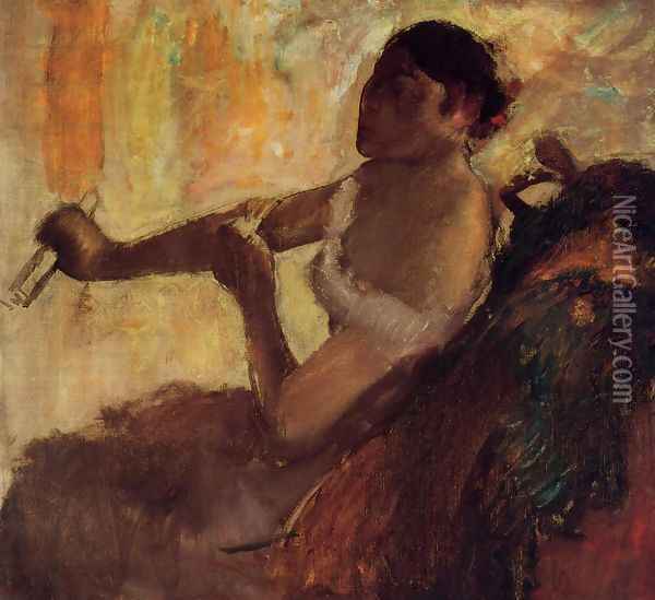 Rose Caron Oil Painting - Edgar Degas
