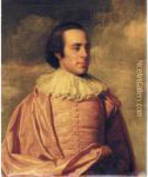 Portrait Of Mr Inverchapel Oil Painting - Nathaniel Hone