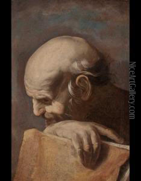 Profeta Oil Painting - Giuseppe Antonio Petrini
