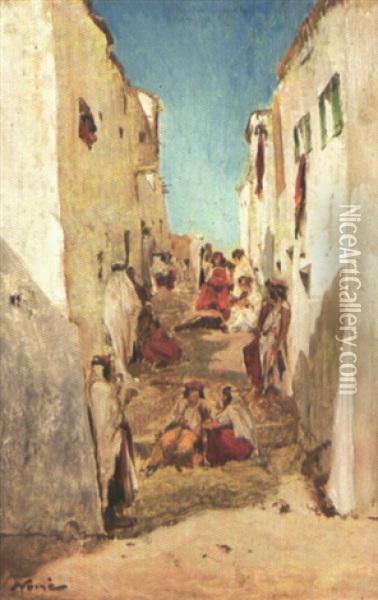 La Noce Arabe Oil Painting - Gustave Achille Guillaumet