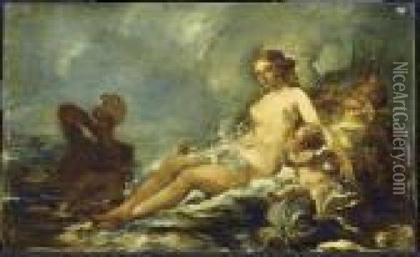 Geburt Der Venus. Oil Painting - Alexandre and Jourdan, Adolphe Cabanel
