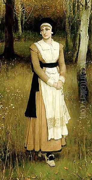Rose Standish 1891 Oil Painting - George Henry Boughton