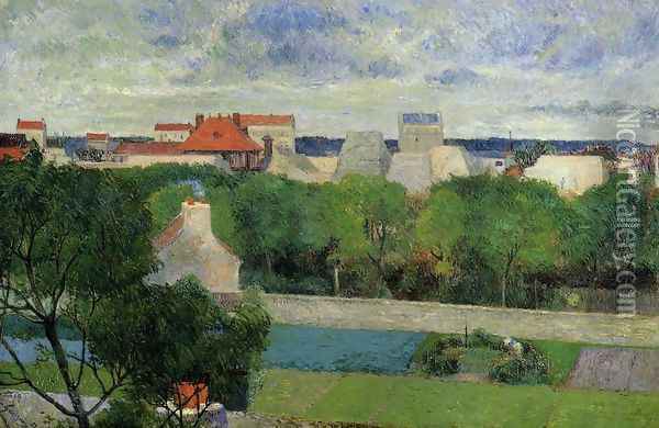 The Market Gardens Of Vaugirard Oil Painting - Paul Gauguin