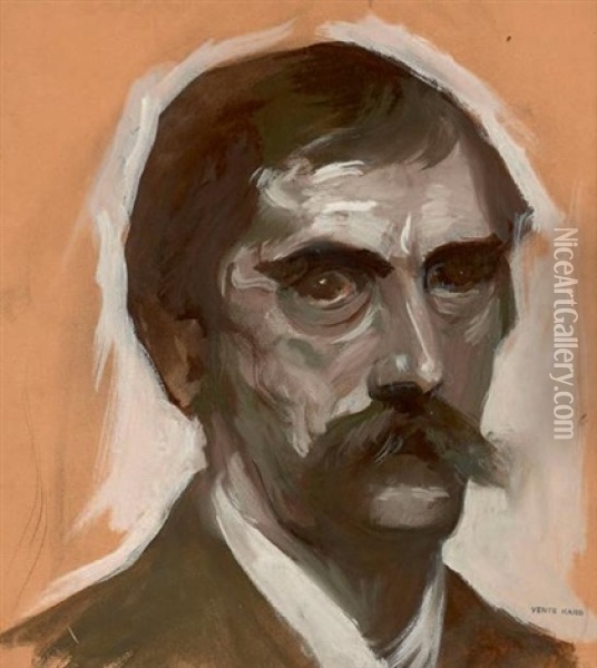 Autoportrait Oil Painting - Georges (Karpeles) Kars