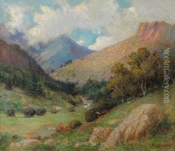 Afternoon Light Oil Painting - William Lee Judson