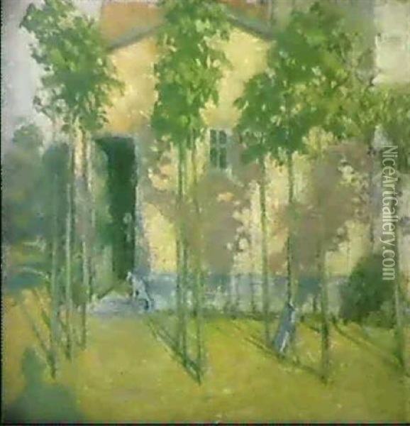 The Studio In Spring 1925 Oil Painting - William Nicholson