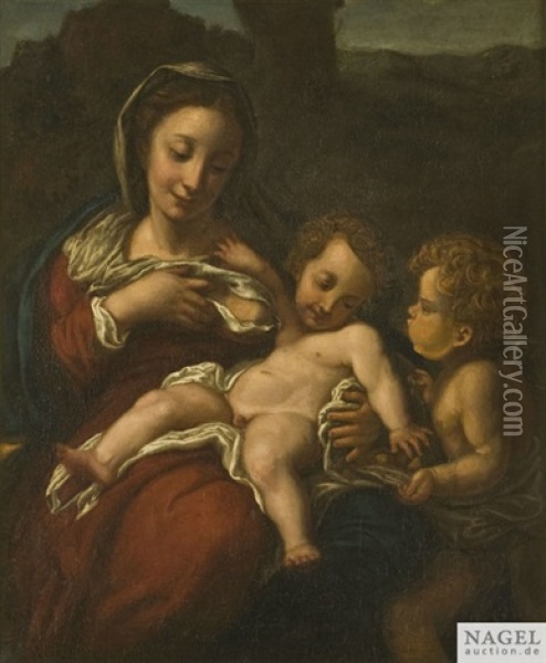 Madonna Del Latte Oil Painting -  Correggio