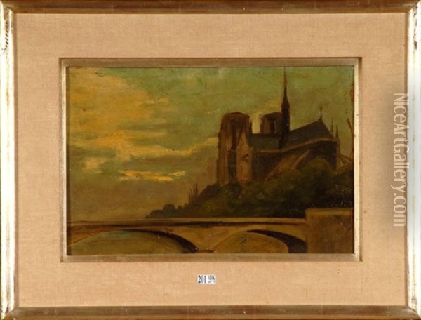 Notre-dame De Paris Oil Painting - Henri Evenepoel