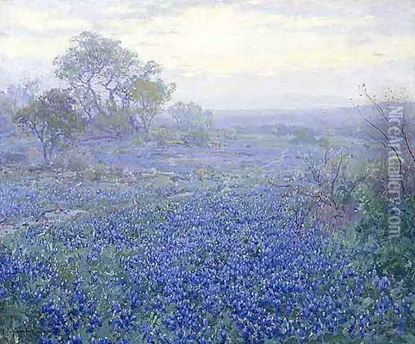 A Cloudy Day Oil Painting - Julian Onderdonk