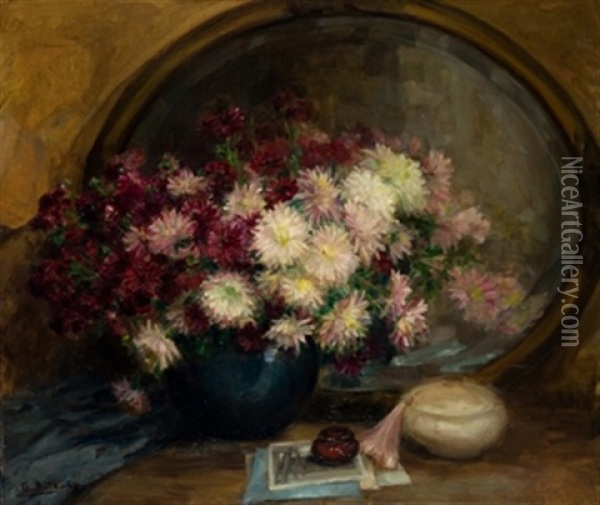 Flores Oil Painting - Gonzalo Bilbao Martinez