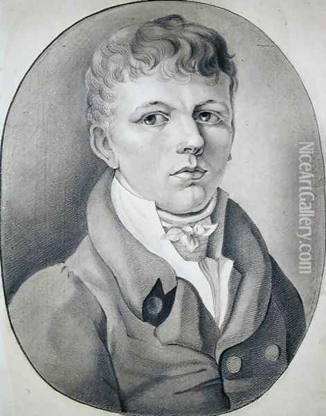 Portrait of Gustav Runge, 1799 Oil Painting - Philipp Otto Runge