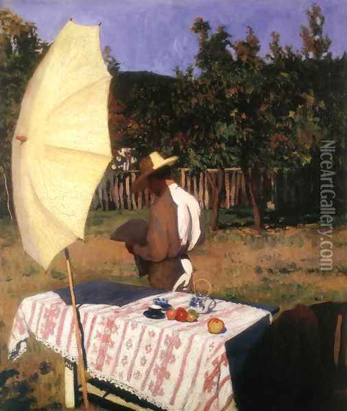 Oct-03 Oil Painting - Karoly Ferenczy