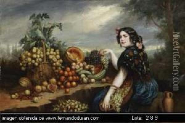 Descripcion De La Obra: Oil Painting - Tomas Munoz Lucena