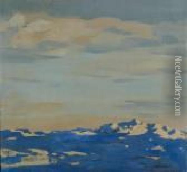 Reflections Oil Painting - Francis John Mccomas