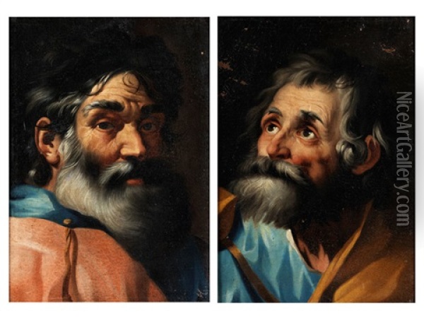 Heiliger Petrus
Heiliger Paulus Oil Painting - Giovanni Battista Piazzetta