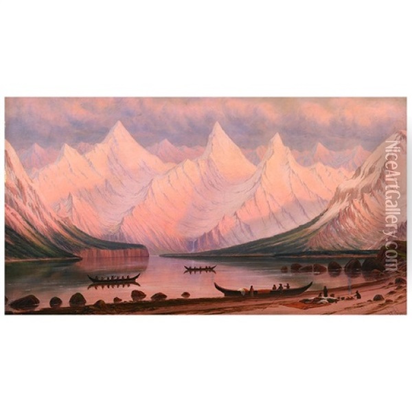 Alaska Oil Painting - James Everett Stuart