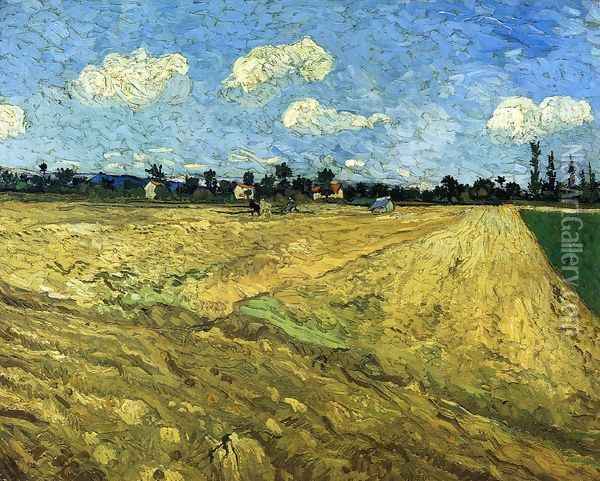 The Ploughed Field Oil Painting - Vincent Van Gogh