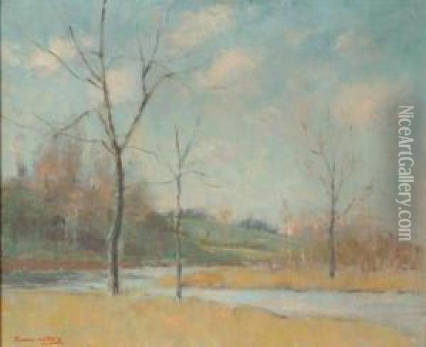 Early Spring Along The Missouri Oil Painting - Dawson Dawson-Watson