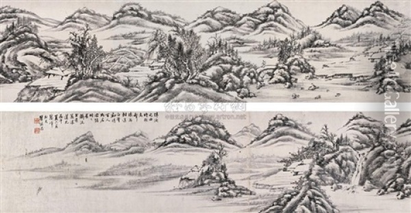 Landscape Oil Painting -  Zhai Jichang