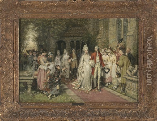 Wedding In The Olden Times