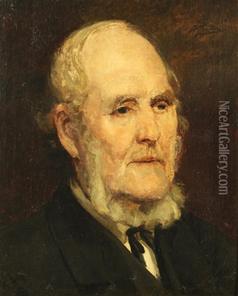 Portrait Of A Gentleman Oil Painting - Vladimir Egorovich Makovsky