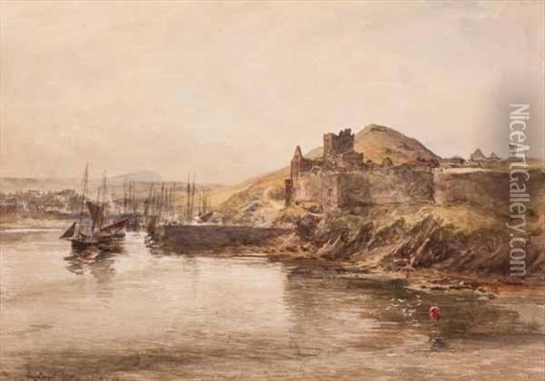 Isle Of Man Oil Painting - Samuel Bough