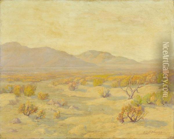 Southwestern Landscape Oil Painting - J.L. Lomas