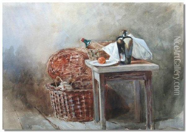Still Life Oil Painting - Peter de Wint