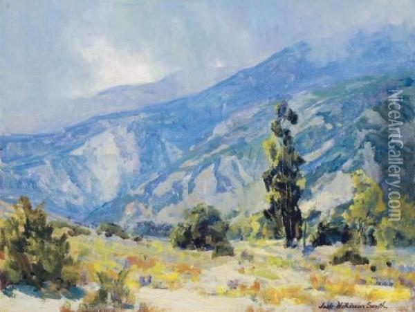Mountain Rain Oil Painting - Jack Wilkinson Smith