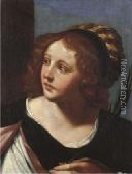 San Girolamo Oil Painting - Acopo D'Antonio Negretti (see Palma Giovane)