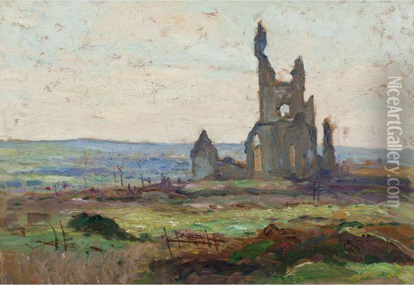 Ablain, St. Nazaire Oil Painting - Maurice Galbraith Cullen