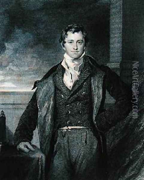 Portrait of Sir Humphry Davy 1778-1829 Oil Painting - Sir Thomas Lawrence