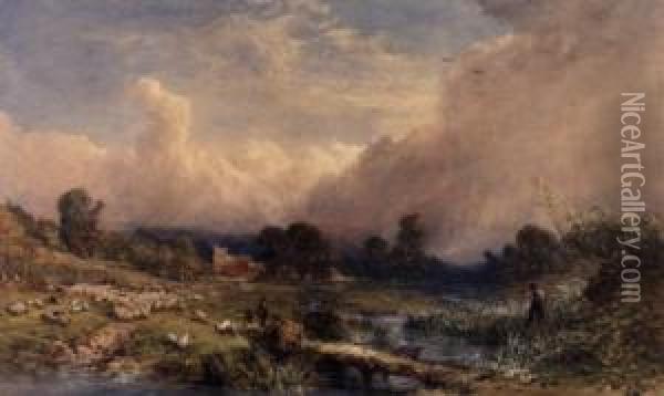 Rural Idyll Oil Painting - William Collingwood Smith