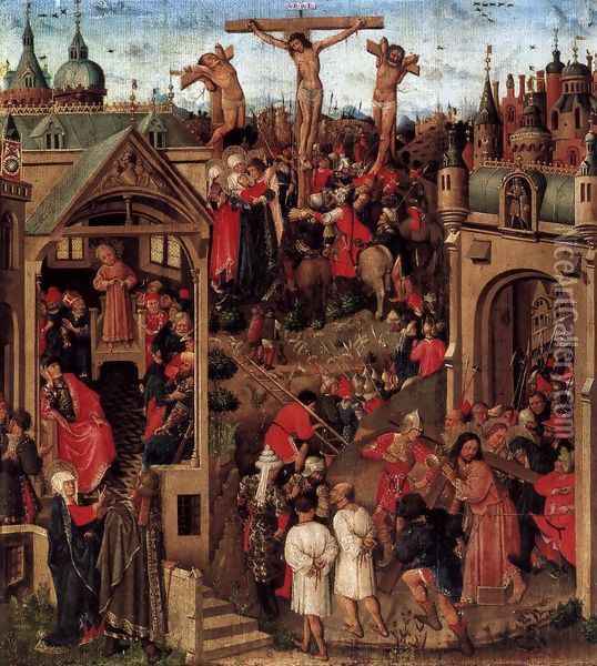 Scenes from the Life of Christ 1440s Oil Painting - Louis Alincbrot