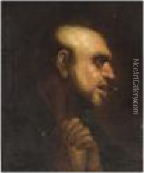 Judas In Penitence Oil Painting - Giovanni Battista Piazzetta