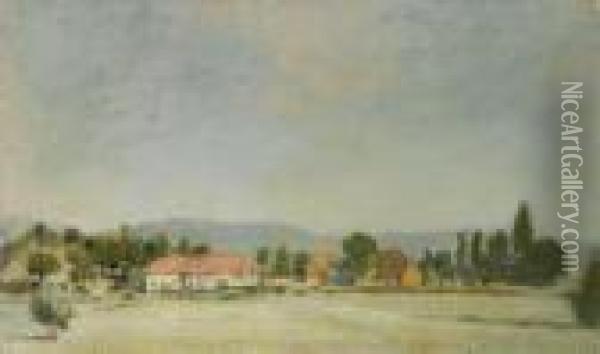 Paysage Du Dauphine Oil Painting - Pierre Bonnard