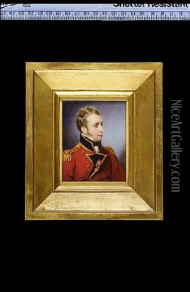 The Hon. Sir Hercules Robert Pakenham, Knight Lieutenant General Oil Painting - William Egley