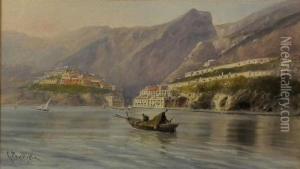Fishing Scene Oil Painting - Giovanni Battista