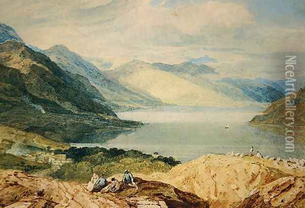 Loch Lomond Oil Painting - Joseph Mallord William Turner