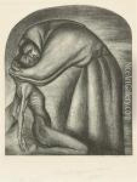 The Franciscan Oil Painting - Jose Clemente Orozco